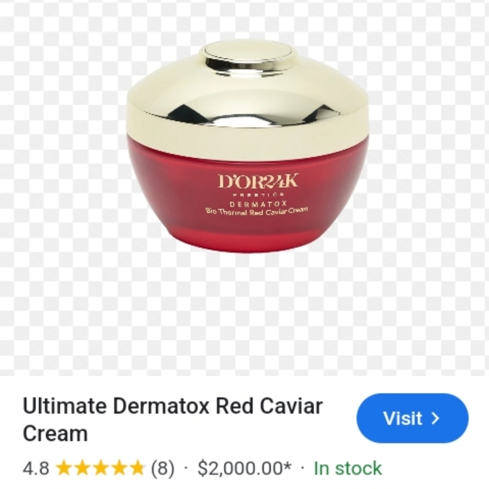 Dor24k Bio Thermal Caviar Cerem New Sealed